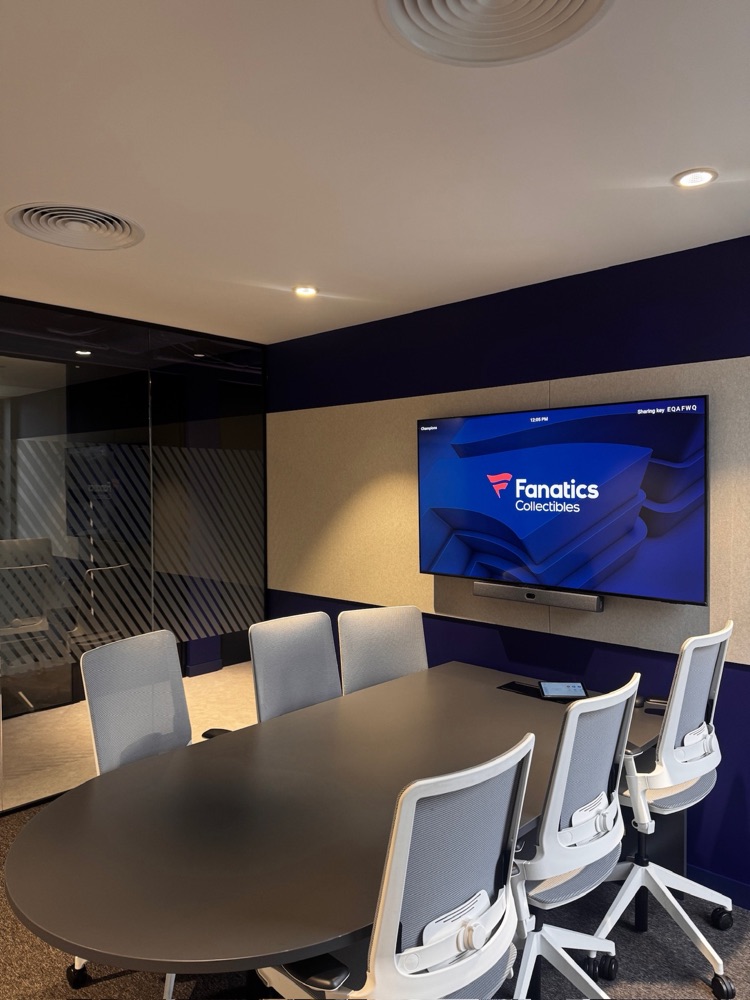 Fanatics UK HQ, Milton Keynes - meeting room